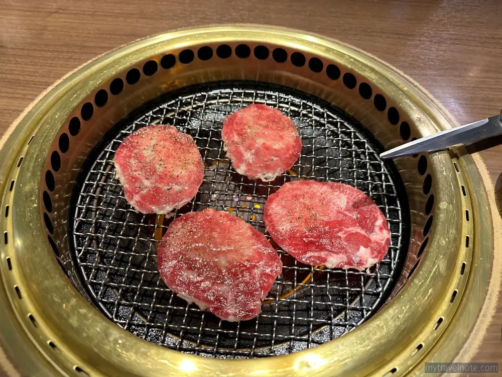 One Karubi Premium Nakasu, Review All-You-Can-Eat Yakiniku beef