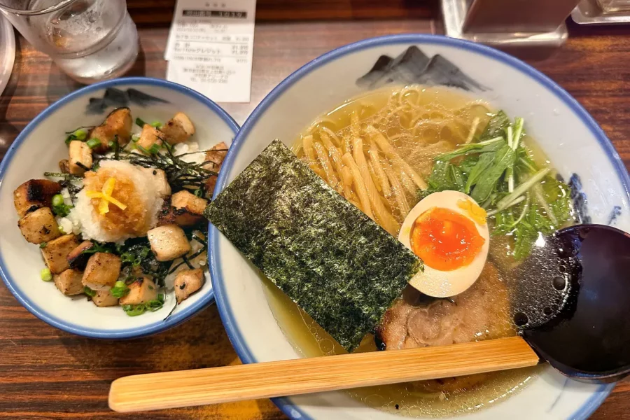 Afuri Nakameguro Ramen Set