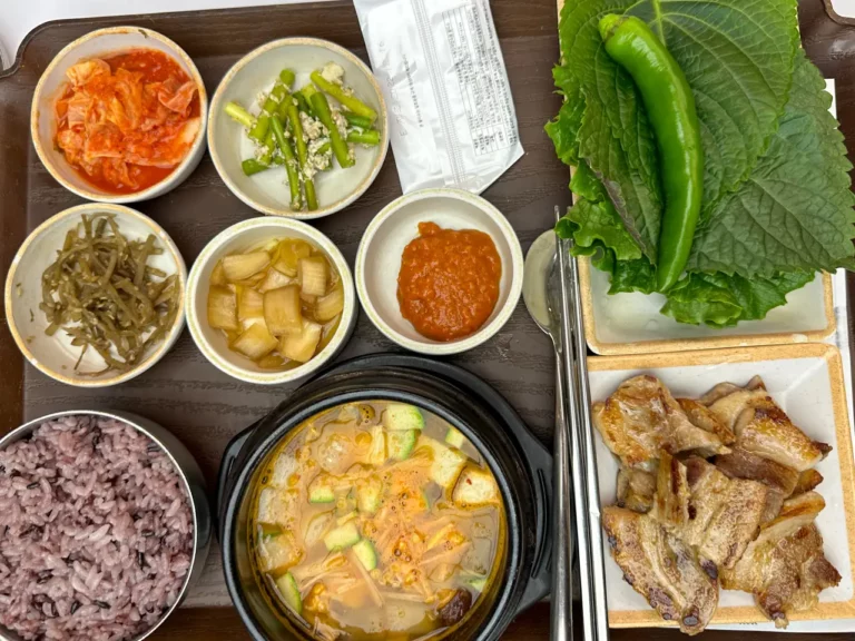 Grilled Pork Belly Set(Doljang Gak)