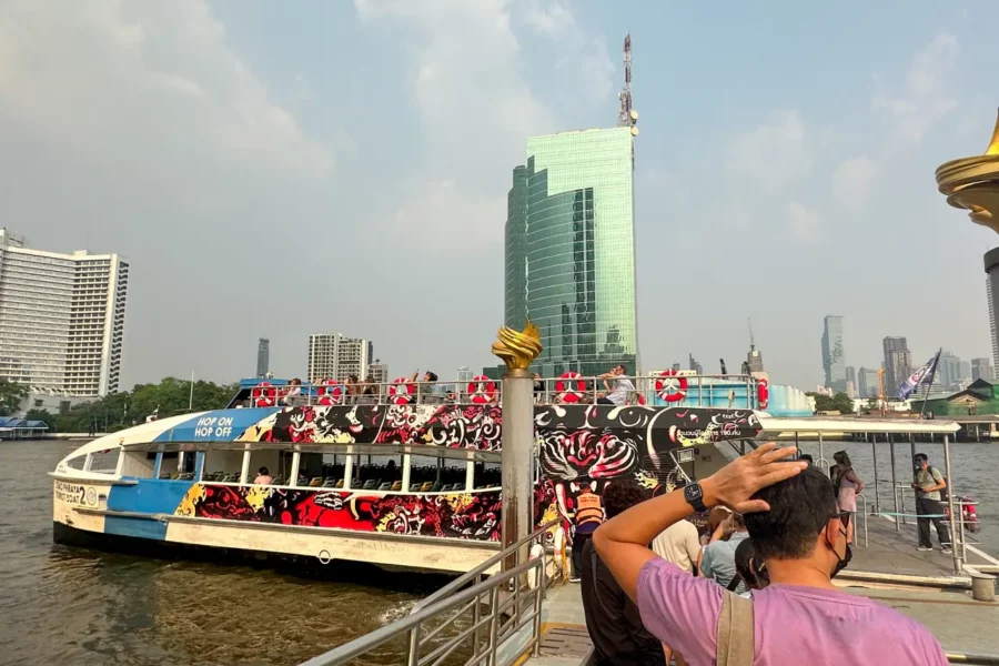 Chao Phraya Tourist Blue Boats