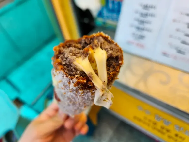 Seocho Gangsan Story Cheese Hot Dog in Gangnam Station