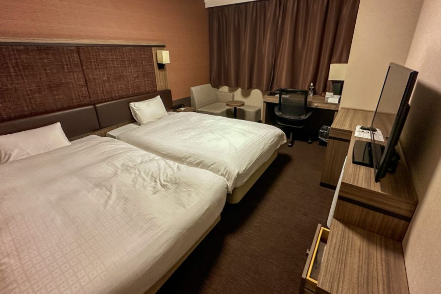 Daiwa Roynet Sapporo Susukino twin room