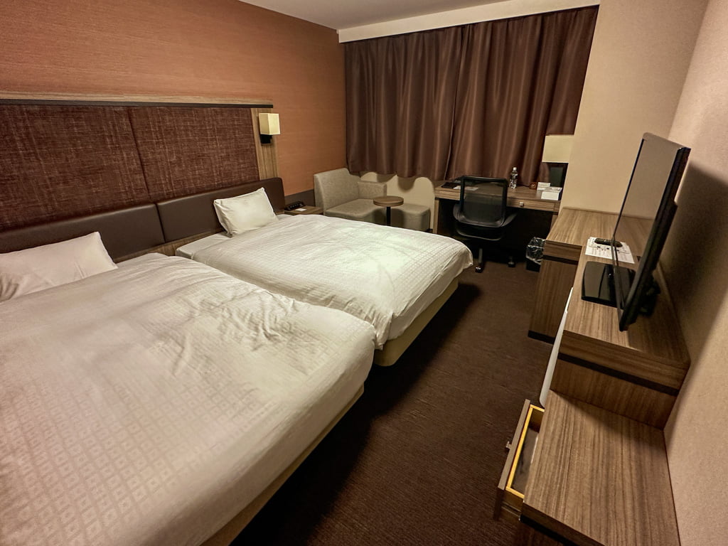 Daiwa Roynet Sapporo Susukino twin room