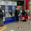 Automated ticket machine in Japan for JR Hokkaido Rail Pass seat reservation