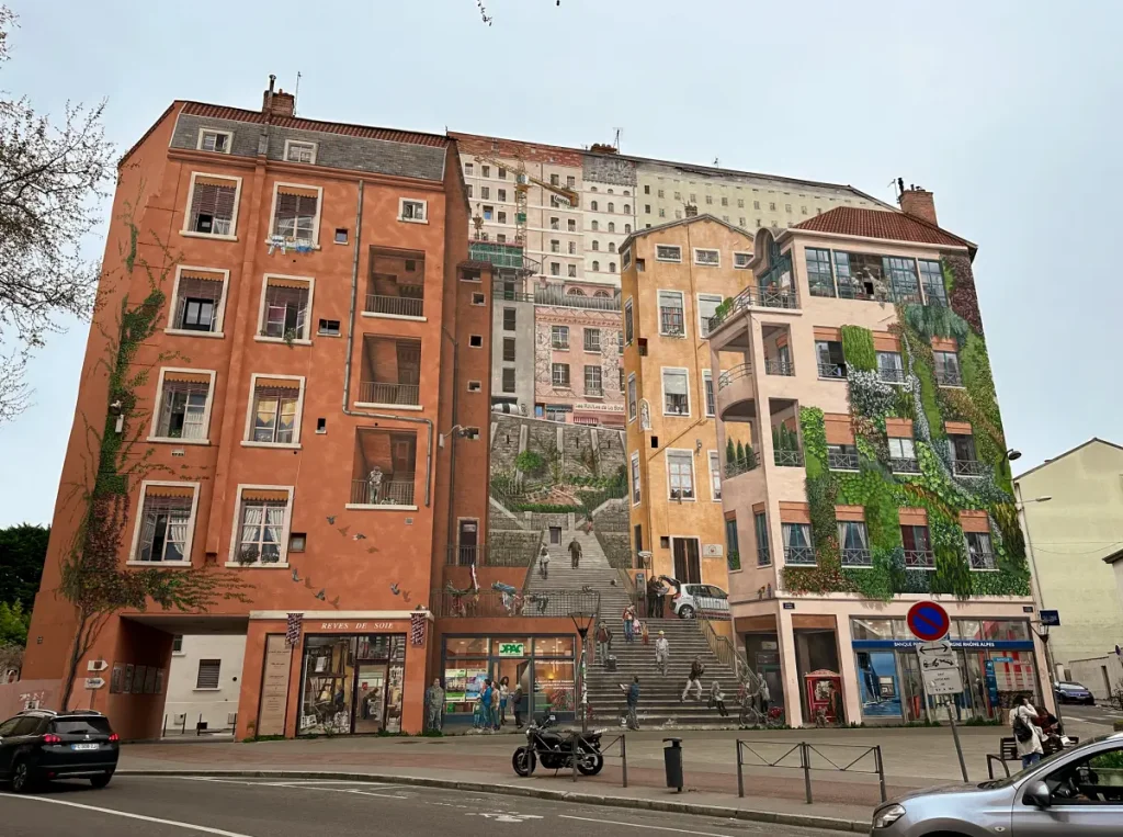 Mur des Canuts France Lyon's Famous Silk Workers' Wall
