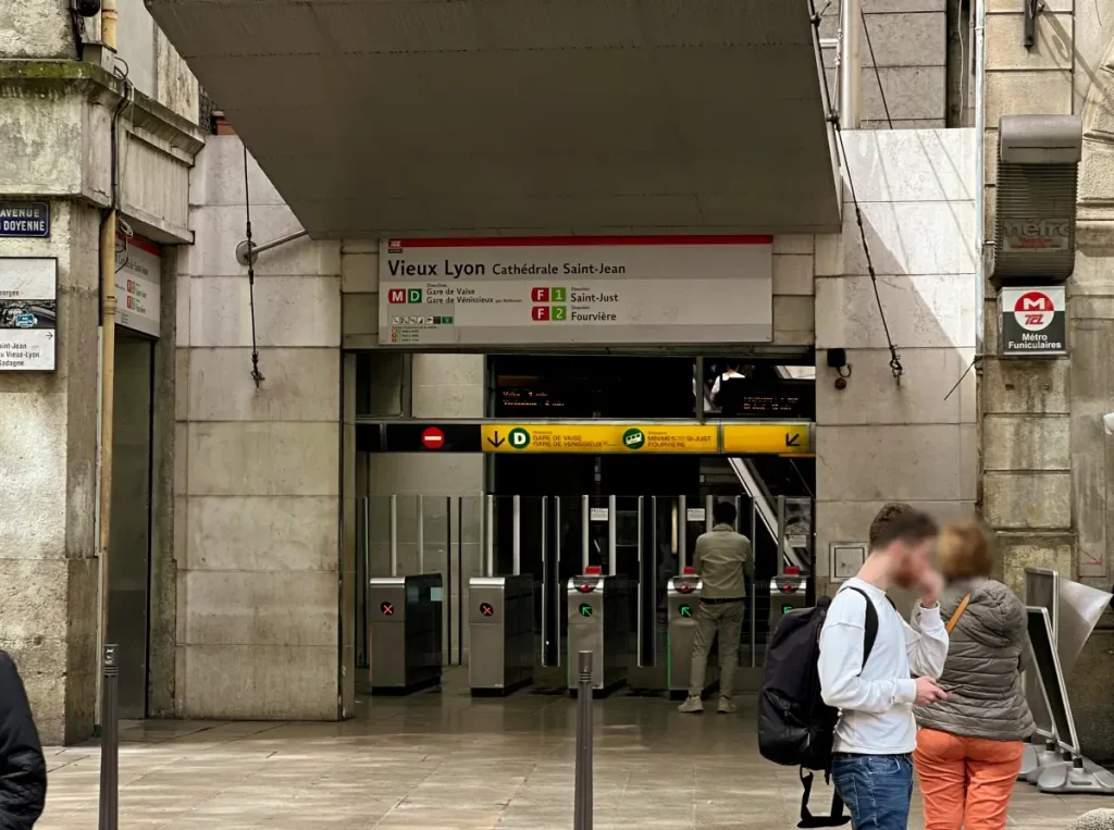 Vieux Lyon Station at France Lyon