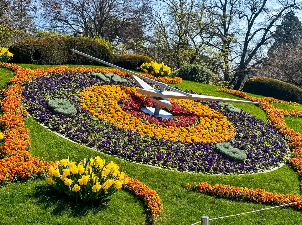 L'Horloge Fleurie at Geneva Switzerland
