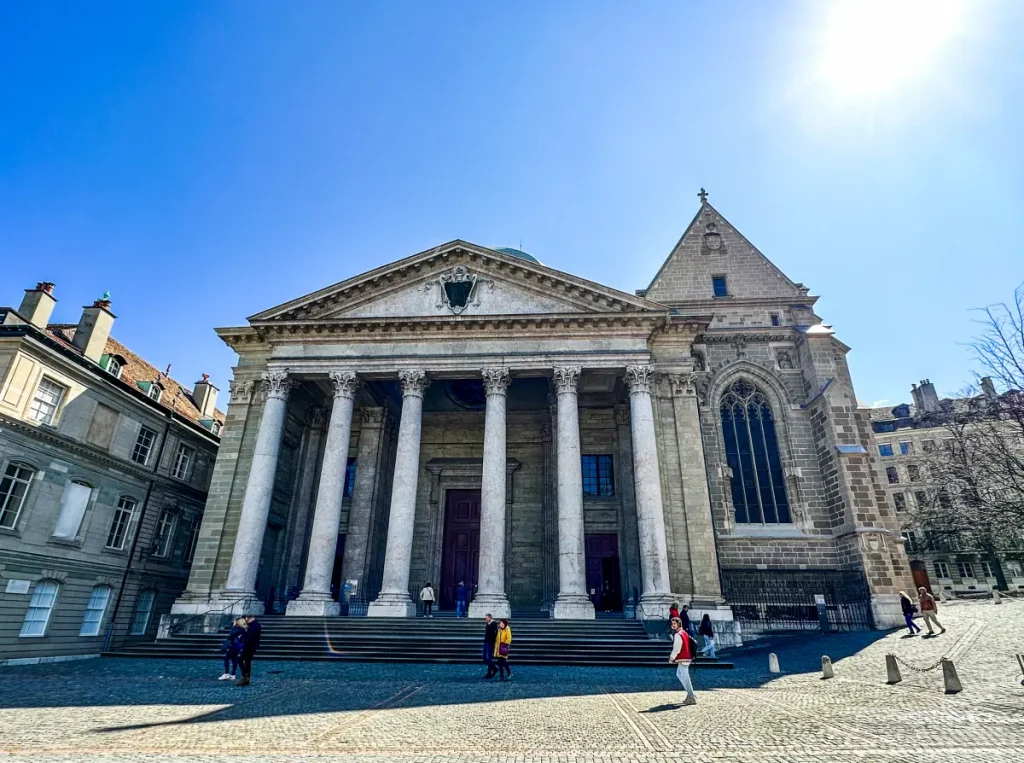 St. Pierre Cathedral at Geneva Switzerland