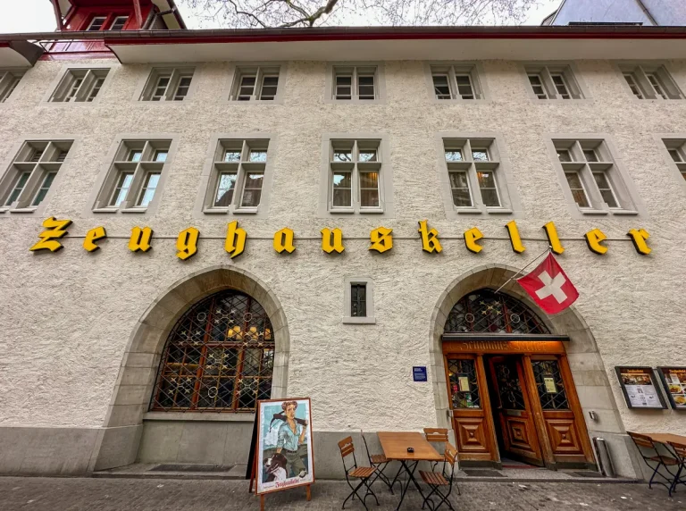 Zeughauskeller Zurich: Traditional Swiss Restaurant Review – Rosti, Schweinshaxe, and Schnitzel Experience
