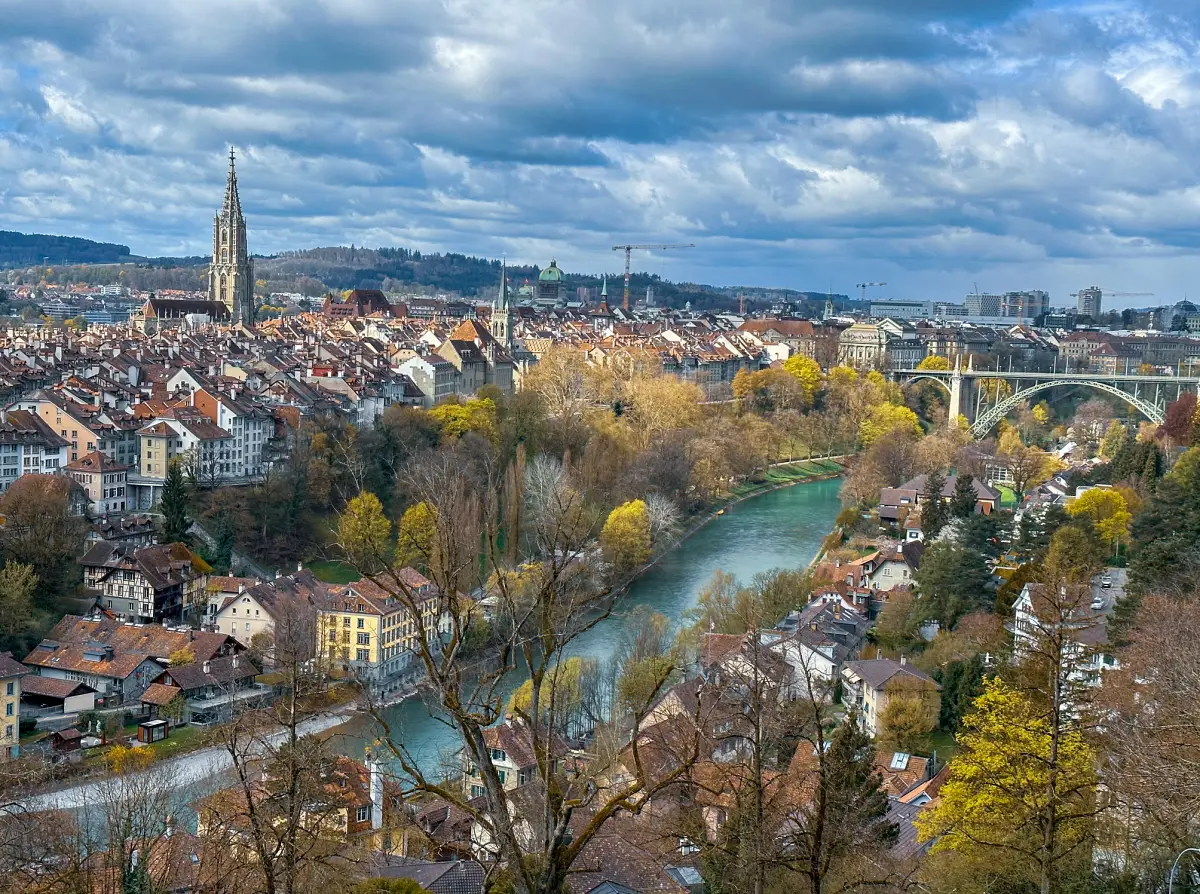 Rose Garden Panoramic Views in Bern