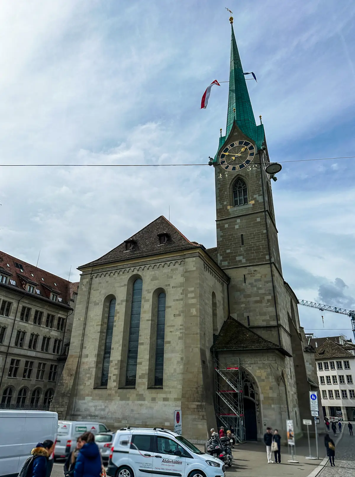 Zurich Old Town Fraumünster Church